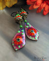 Sweet Rosalie ♥ Handmade lightweight fire torched Copper Earrings