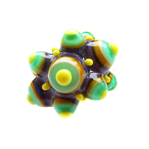 Funky Bubble Dots ♥ 1 Lampwork Focal bead