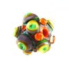 Funky Bubble Dots ♥ 1 Big hole Lampwork Focal bead