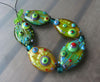 Handmade Lampwork bead set (11)