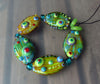 Handmade Lampwork bead set (11)