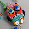 Funky, sassy Owl ♥ Handcrafted Lampwork Necklace