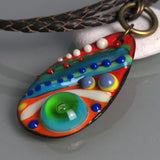 Sonic & Yoko Copper Art - Pendant/Necklace ♥