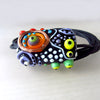 SINGLE LAMPWORK BEAD - GLASPERLE AM BAND